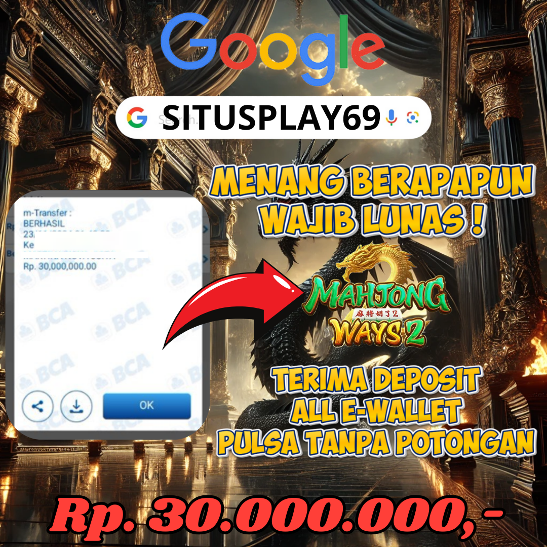 Situsplay69 # Akses Login Mudah | 3 Lambang Scatter Hitam Jadi Jutawan